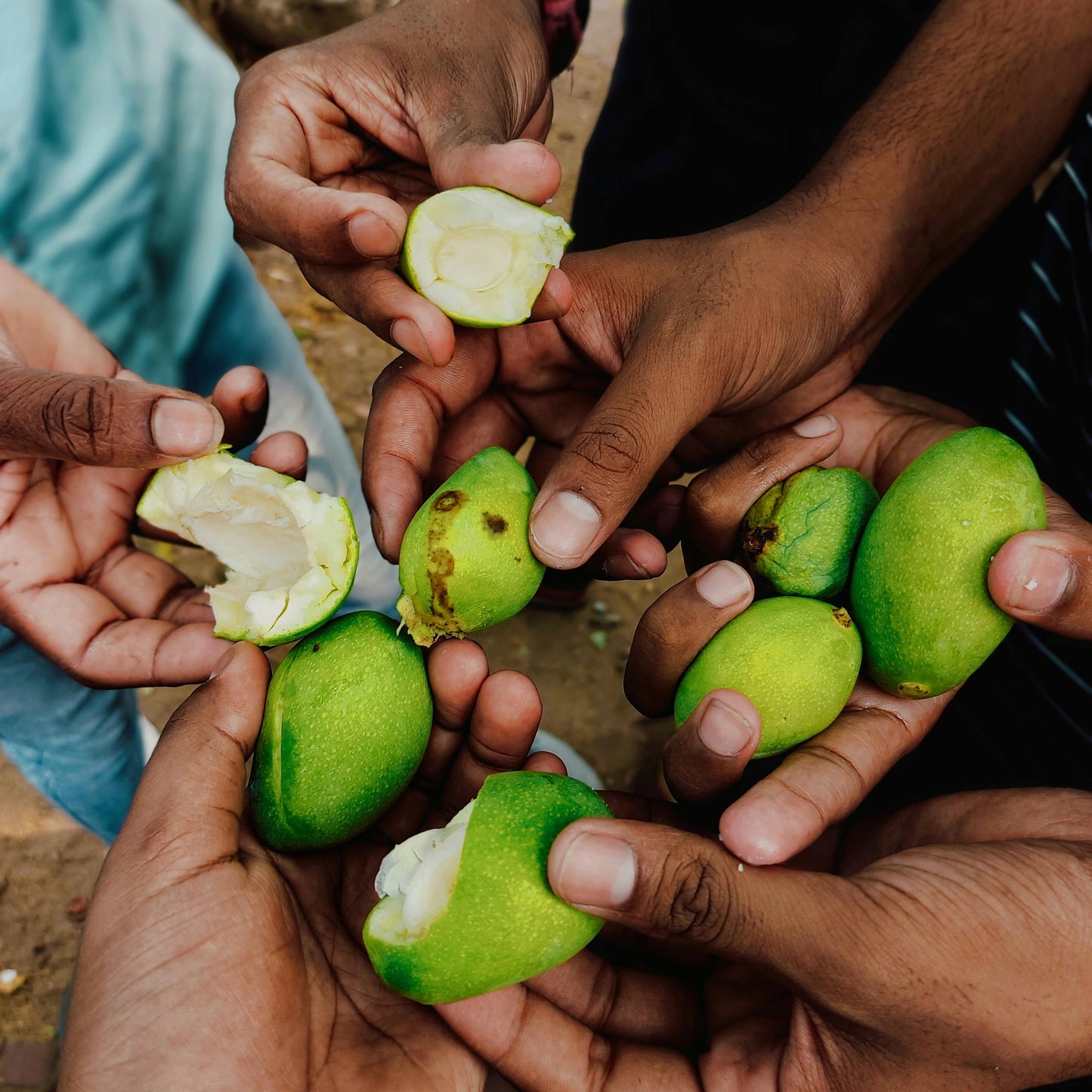 Baby Green Mangoes